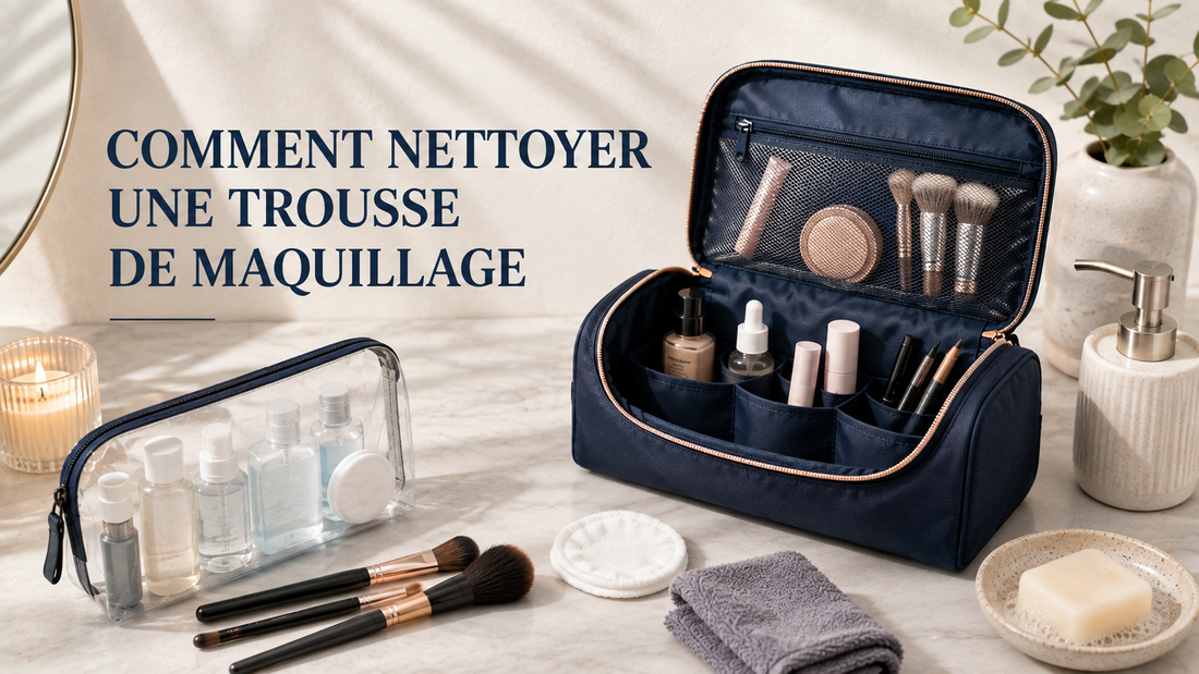 Comment nettoyer une trousse de maquillage ?