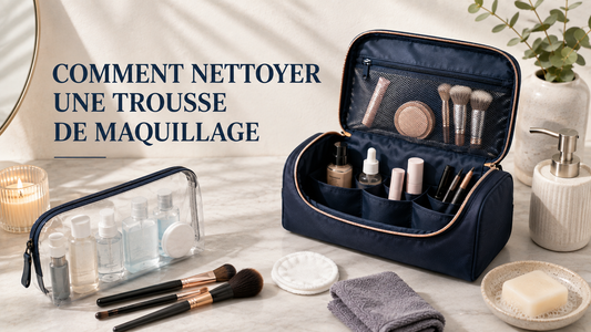 Comment nettoyer une trousse de maquillage ?