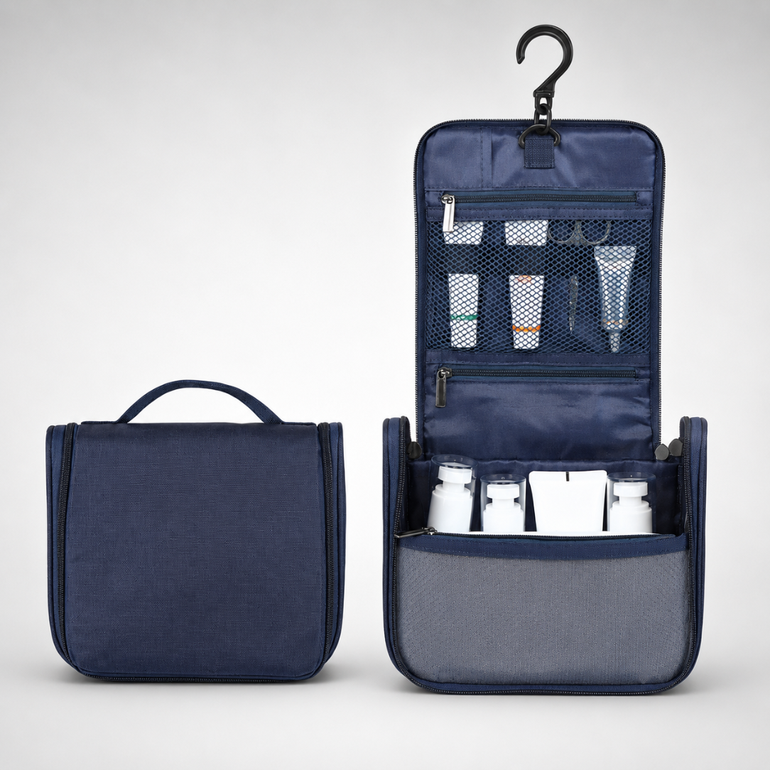 Trousse de Toilette Escale – Suspendue et Compacte