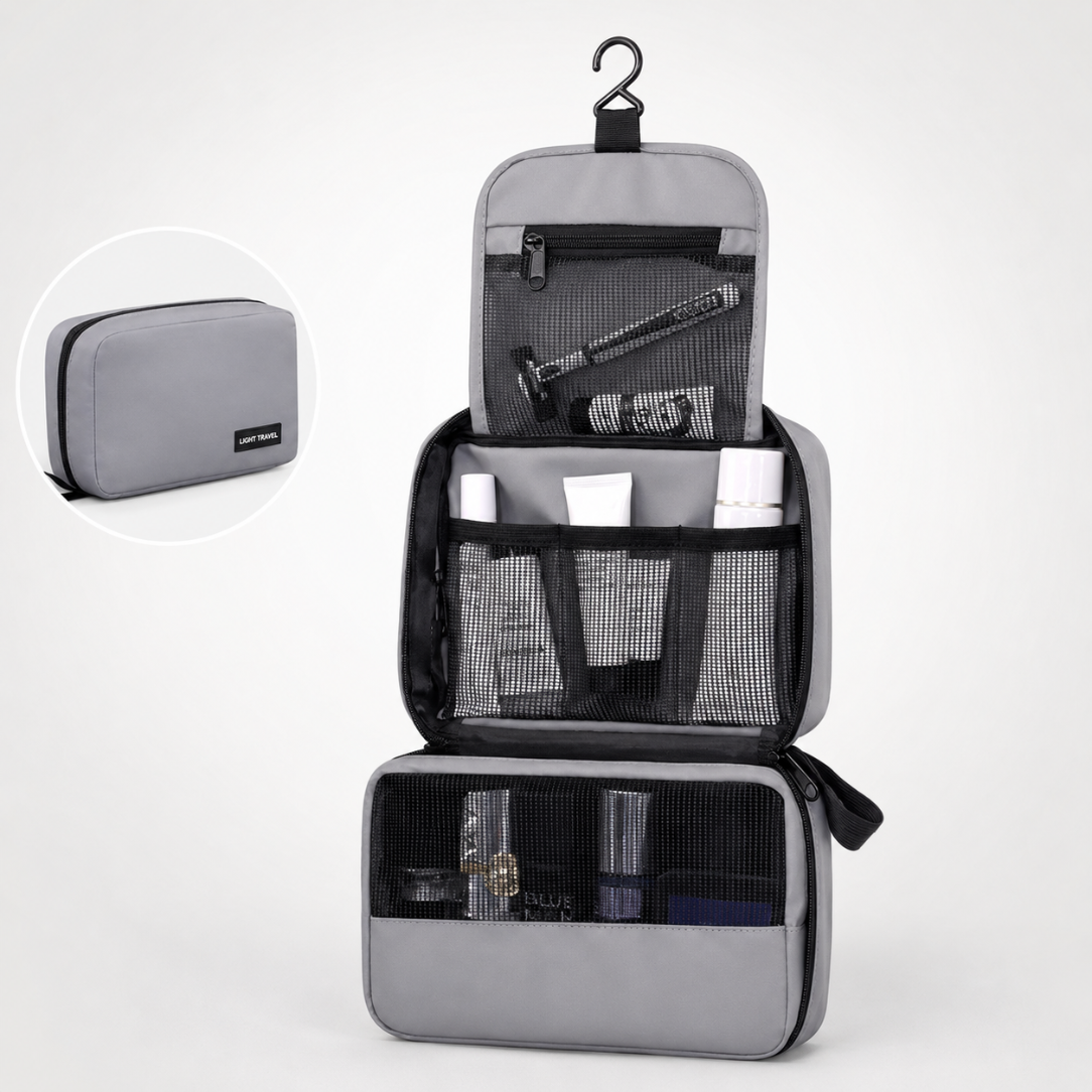 Trousse de Toilette Light Travel Go – Compacte et Organisée