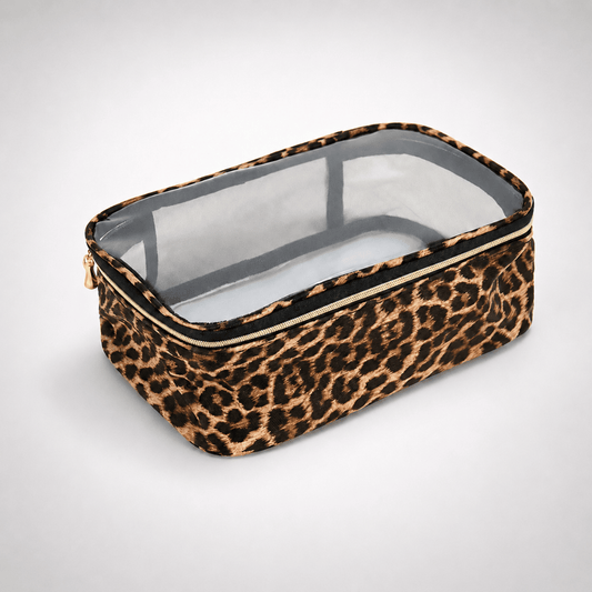 Grande trousse de toilette transparente femme – Trousella
