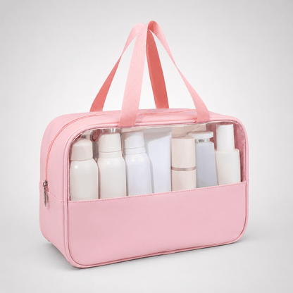 Grande trousse de toilette transparente - Trousella