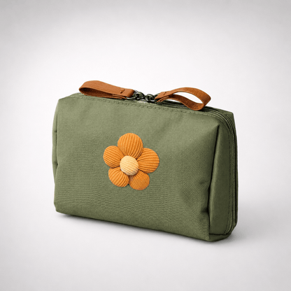 Trousse de maquillage fleurie - Trousella
