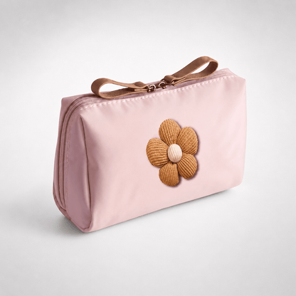 Trousse de maquillage fleurie - Trousella