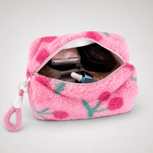 Trousse de toilette cerise – Trousella