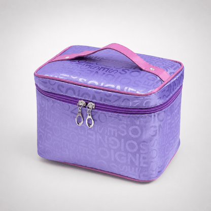 Trousse de toilette femme grande ouverture – Trousella