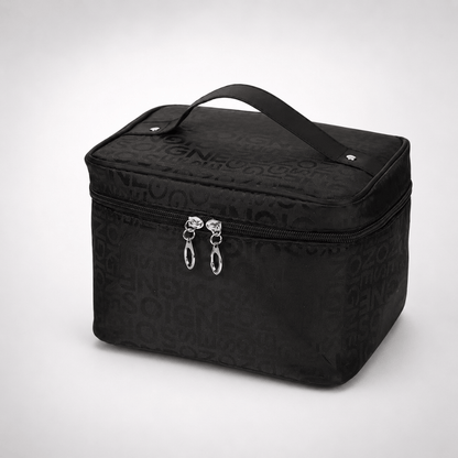 Trousse de toilette femme grande ouverture – Trousella