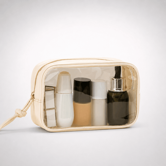 trousse de toilette femme transparente - Trousella