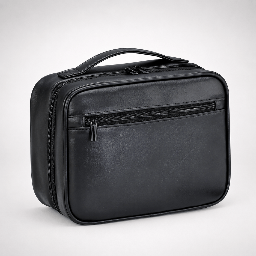 trousse de toilette homme voyage cuir - Trousella