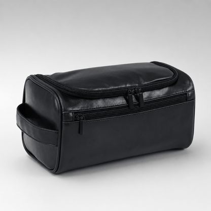 trousse de toilette suspendue en cuir - Trousella