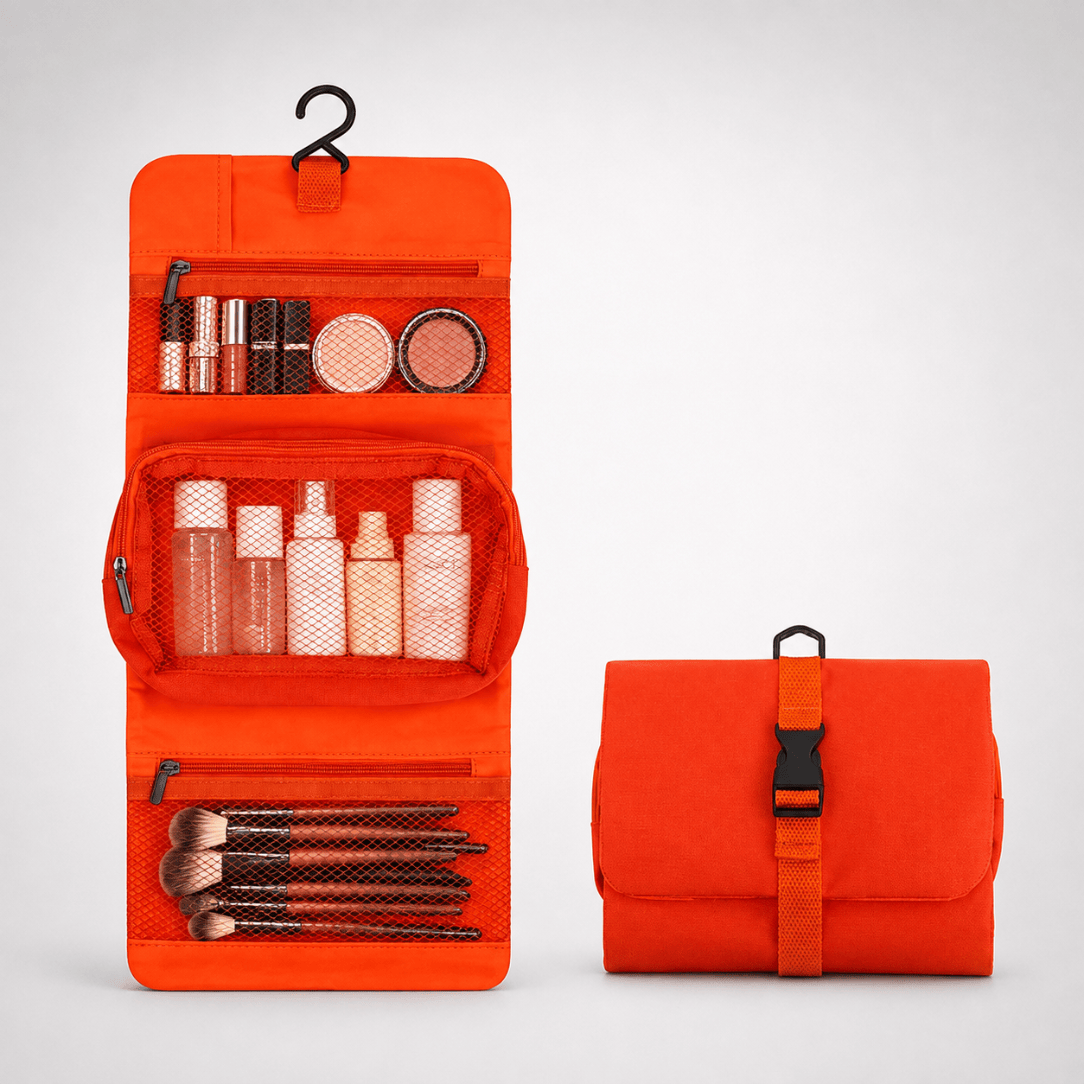 trousse de toilette suspendue voyage - Trousella