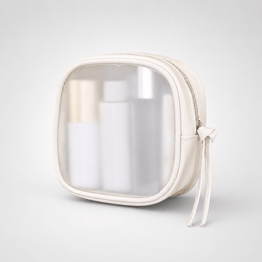 trousse de toilette transparente design - Trousella