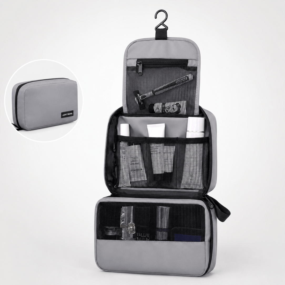 trousse de toilette voyage avion - Trousella