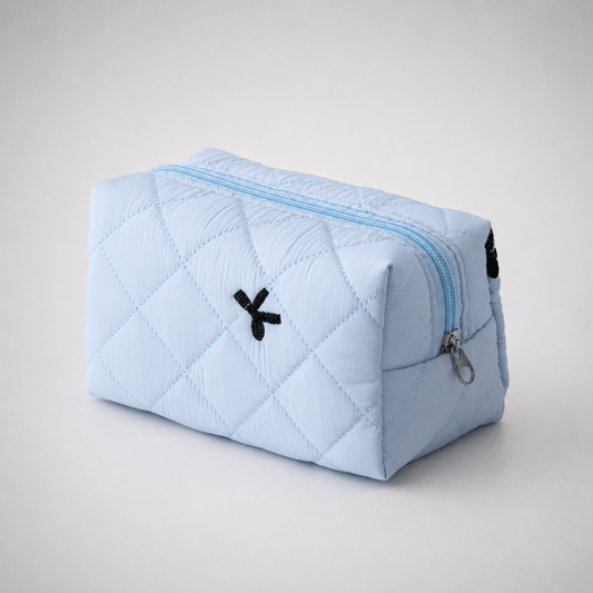 Trousse maquillage matelassée – Trousella